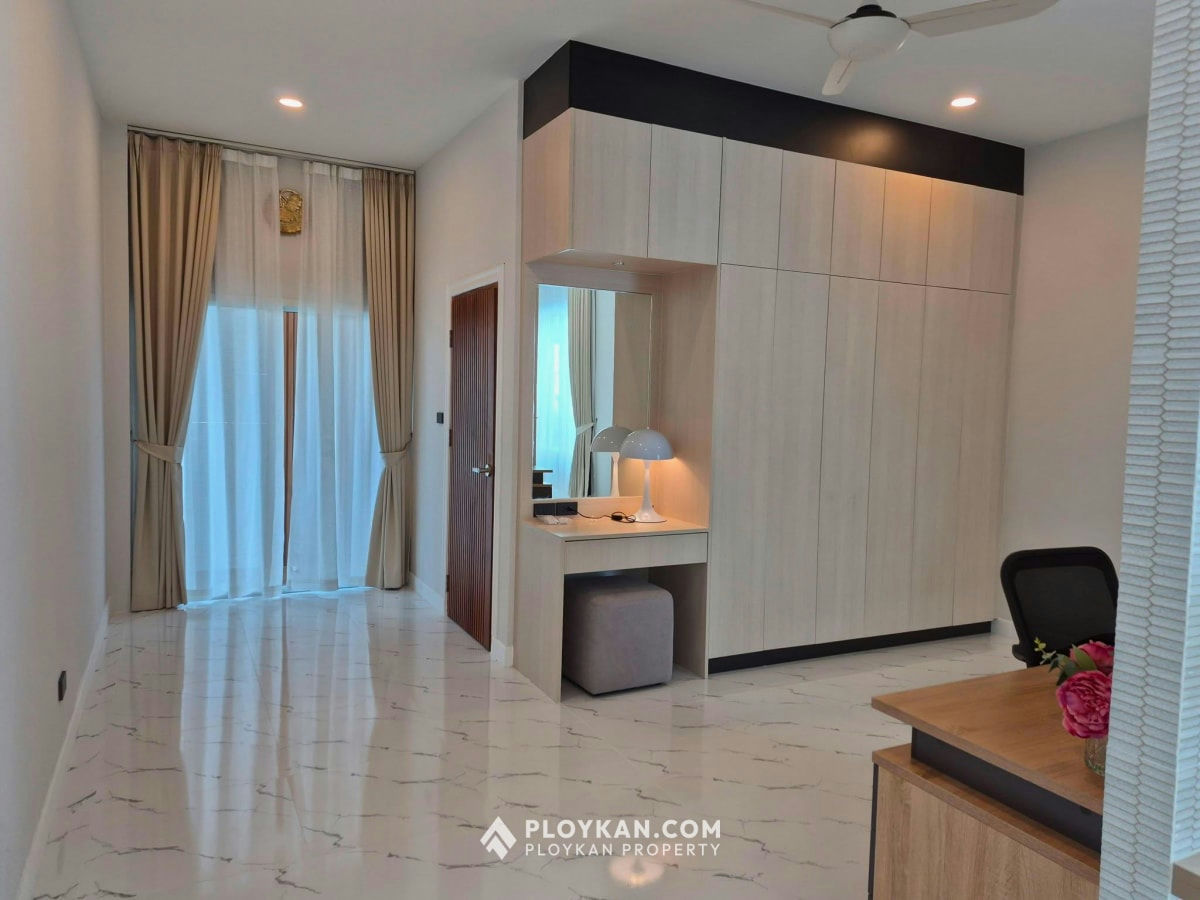 New Detached House with Private Pool for Rent in Wangpong Pranburi