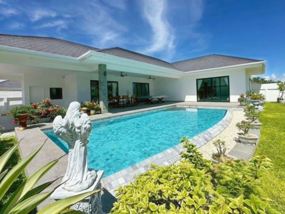 Private Pool Villa with Solar Panels for Rent Near Black Mountain