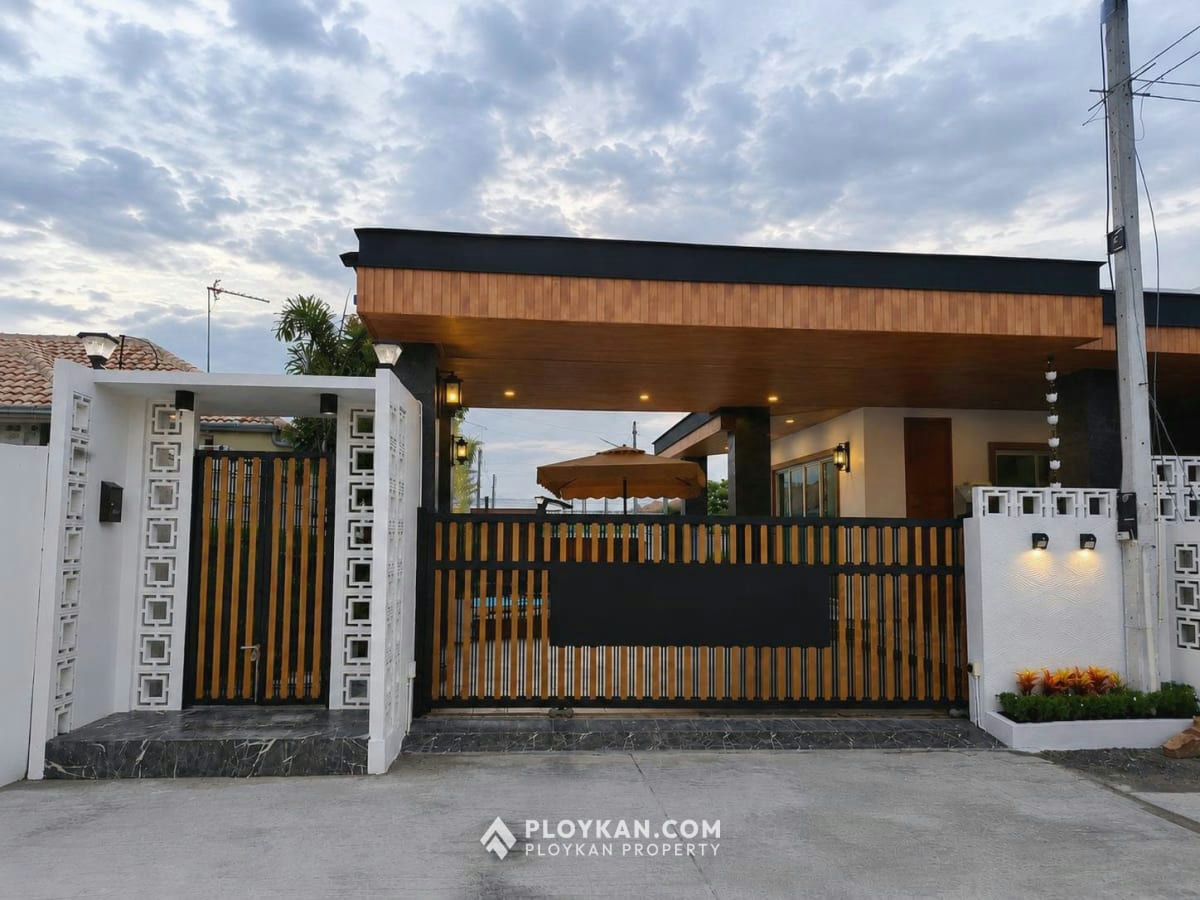 New Detached House with Private Pool for Rent in Wangpong Pranburi