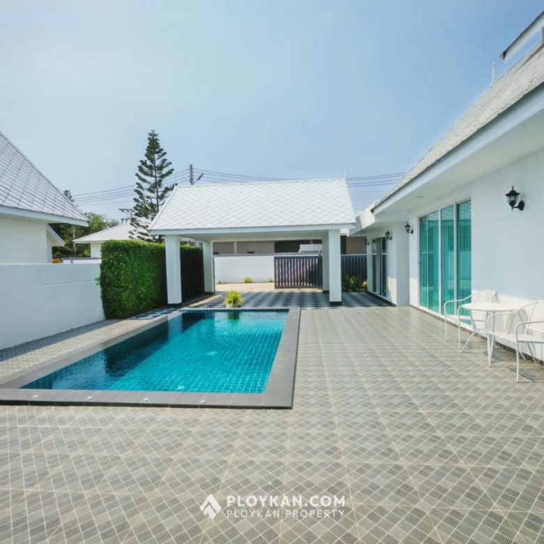 Pool Villa with Guest House for Rent in Thap Tai Hua Hin