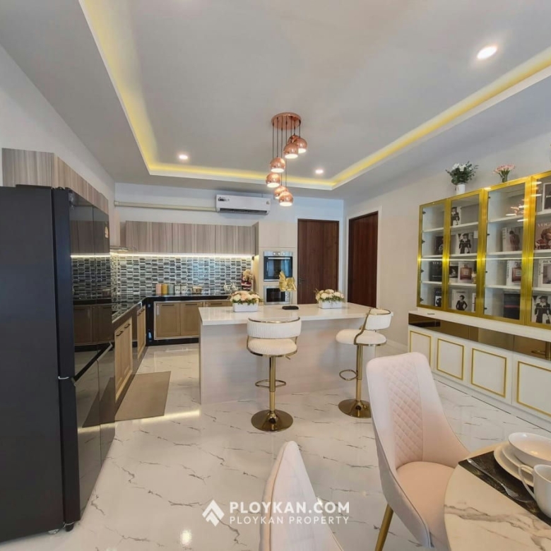 New Detached House with Private Pool for Rent in Wangpong Pranburi