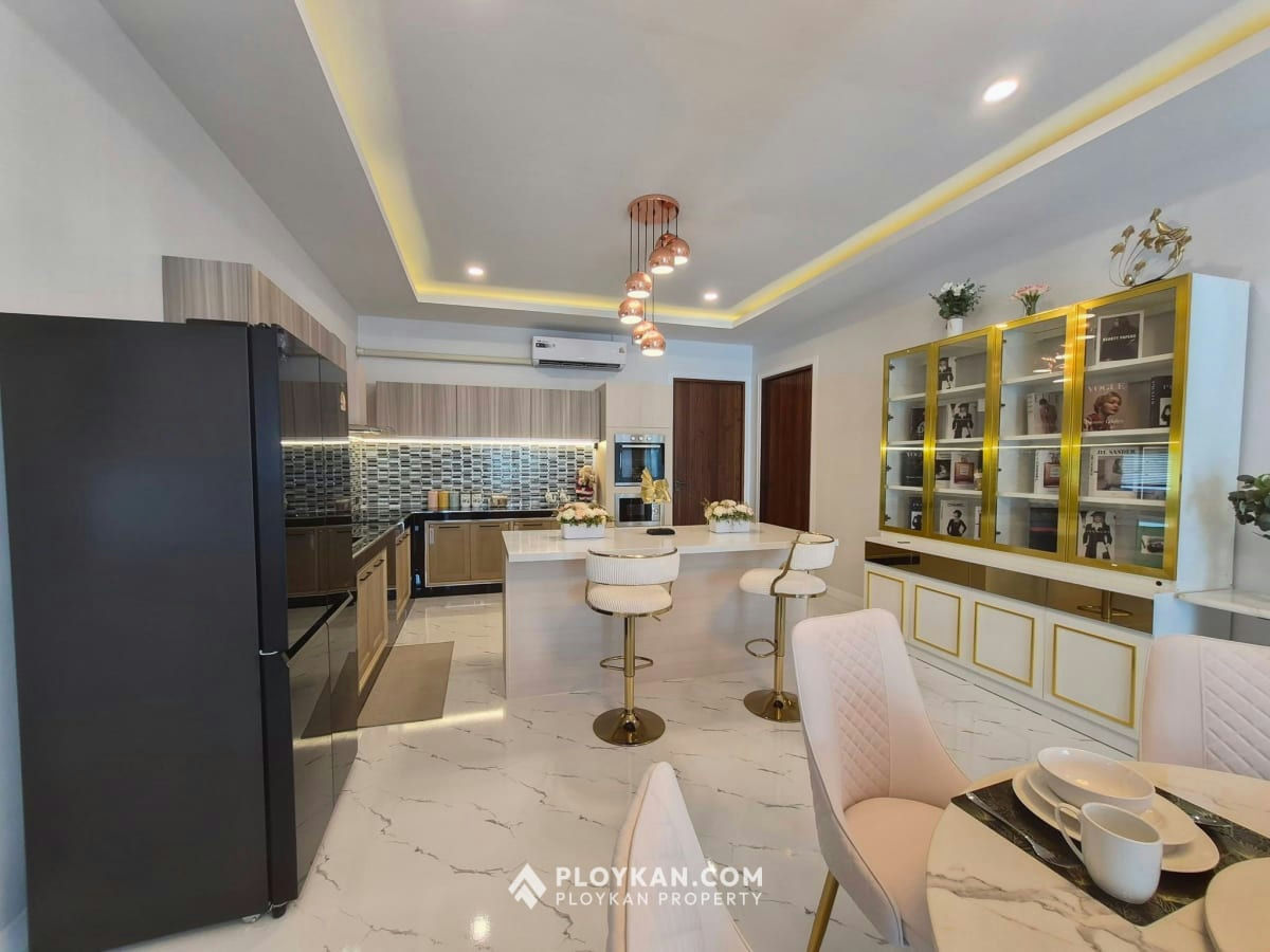 New Detached House with Private Pool for Rent in Wangpong Pranburi