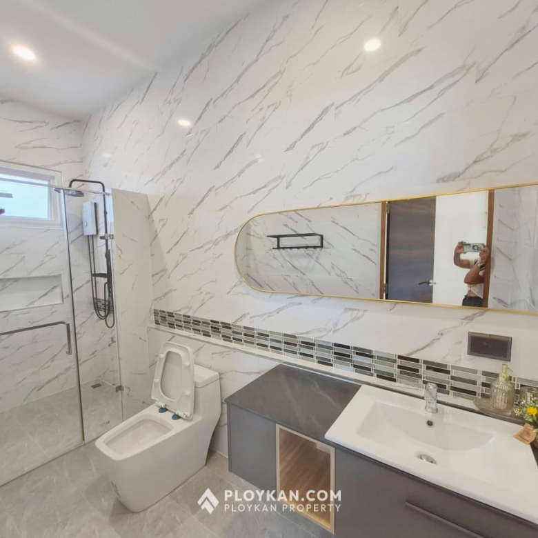 New Detached House with Private Pool for Rent in Wangpong Pranburi