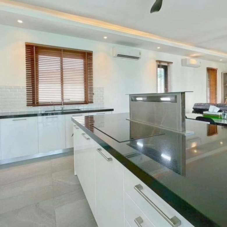 Private Pool Villa with Solar Panels for Rent Near Black Mountain
