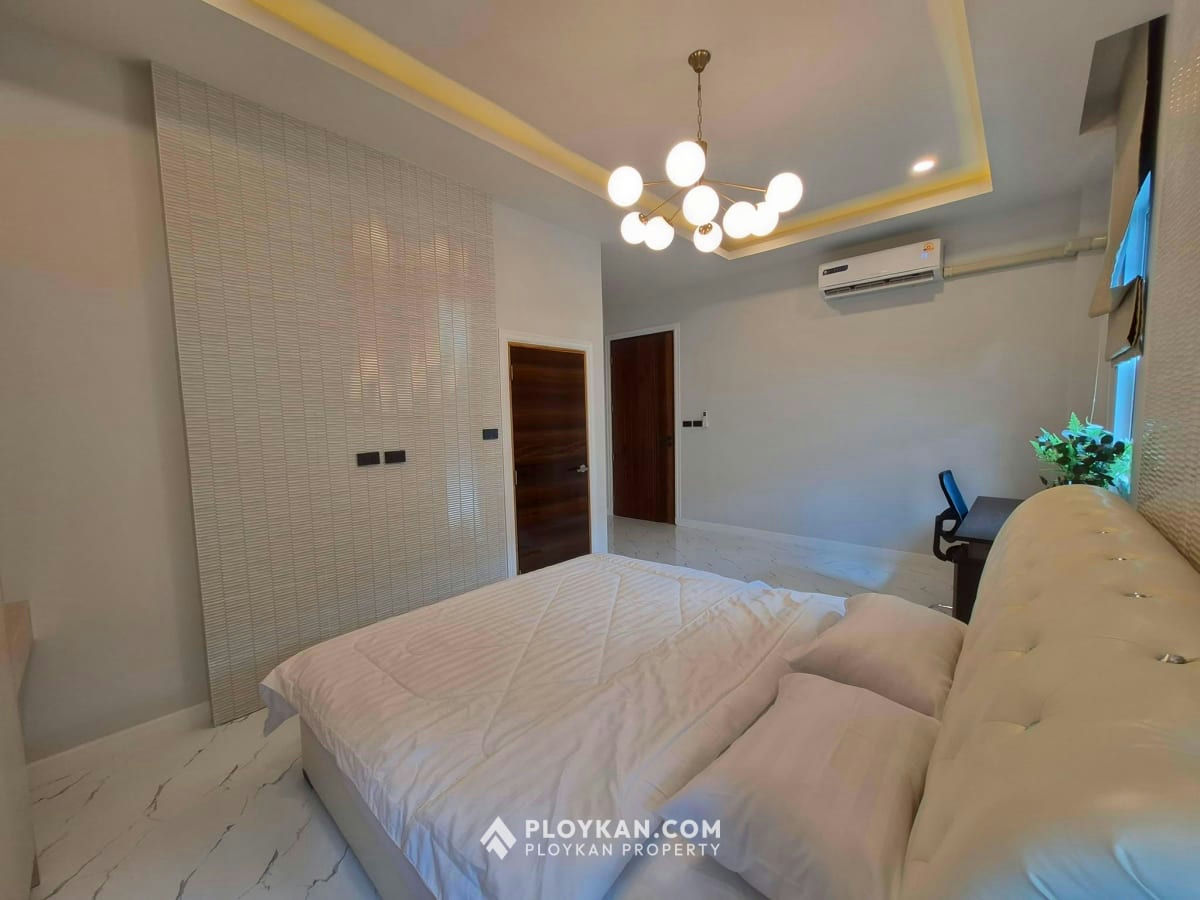 New Detached House with Private Pool for Rent in Wangpong Pranburi