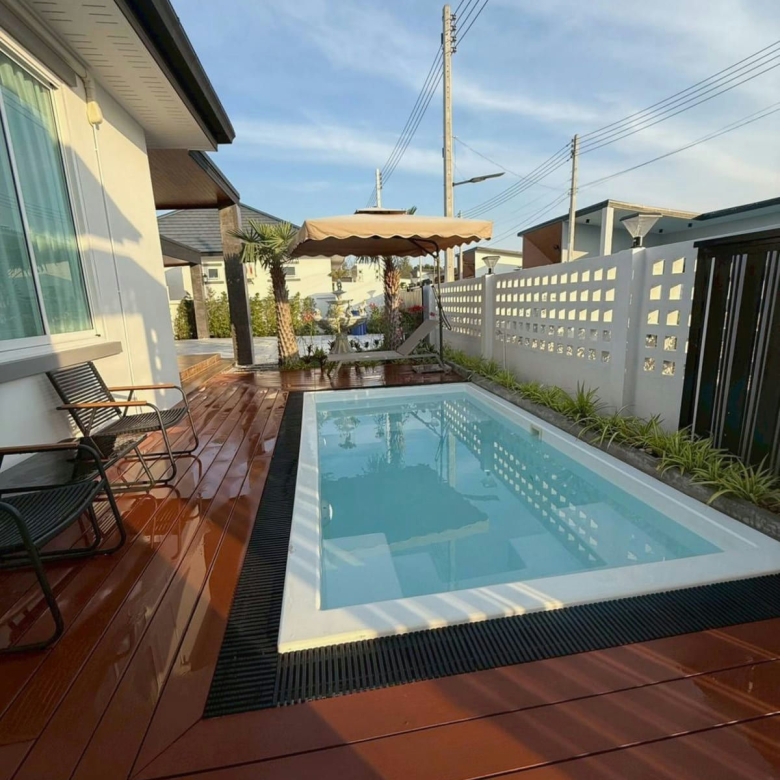 New House with Pool for Rent in Wang Phong