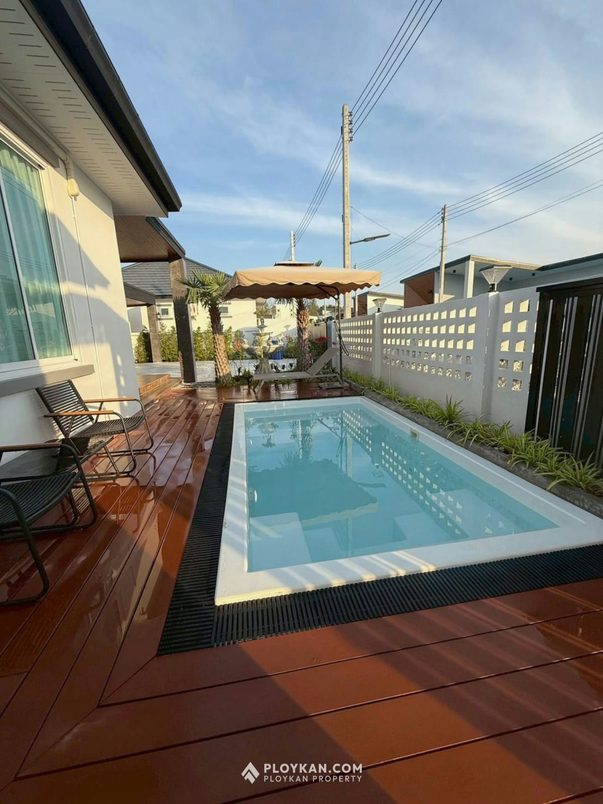 New House with Pool for Rent in Wang Phong