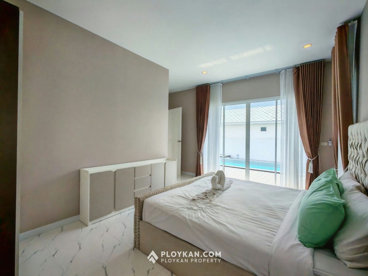 Pool Villa with Guest House for Rent in Thap Tai Hua Hin