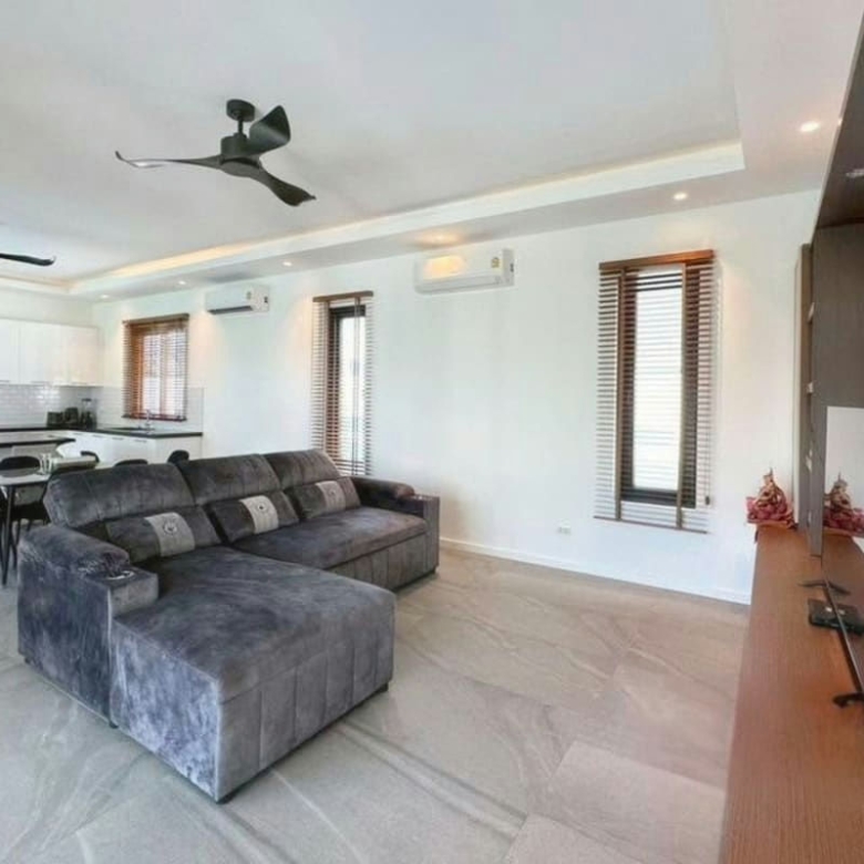 Private Pool Villa with Solar Panels for Rent Near Black Mountain