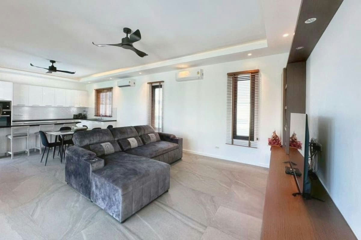 Private Pool Villa with Solar Panels for Rent Near Black Mountain