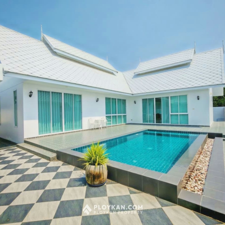 Pool Villa with Guest House for Rent in Thap Tai Hua Hin