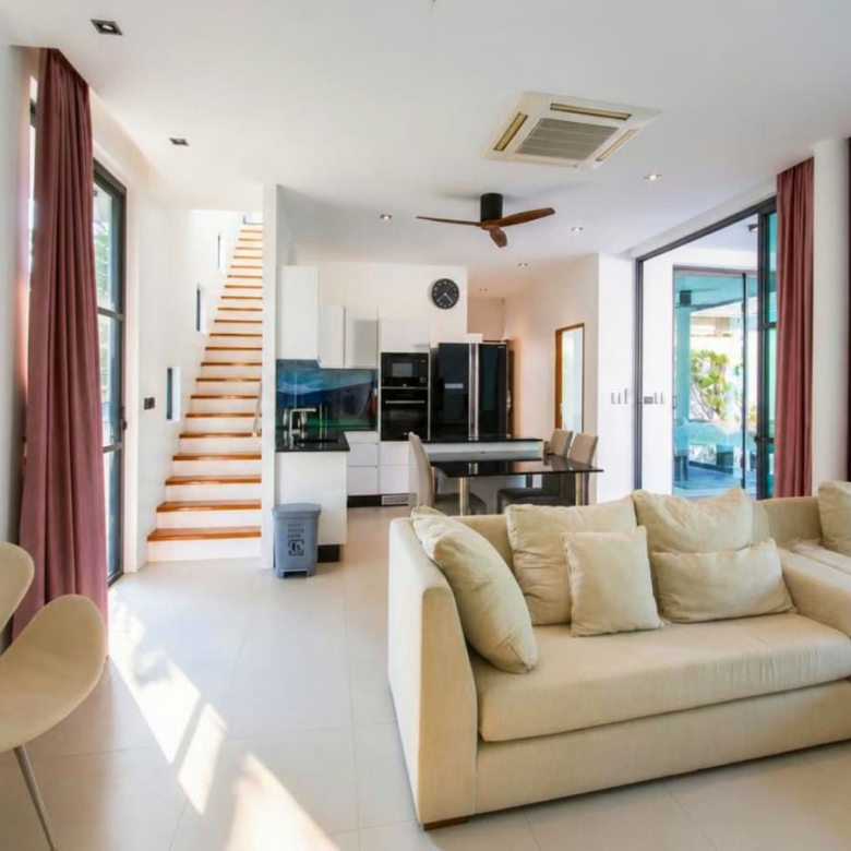 Modern Resort Style 4-Bedroom Pool Villa for Rent at La Lua Hua Hin