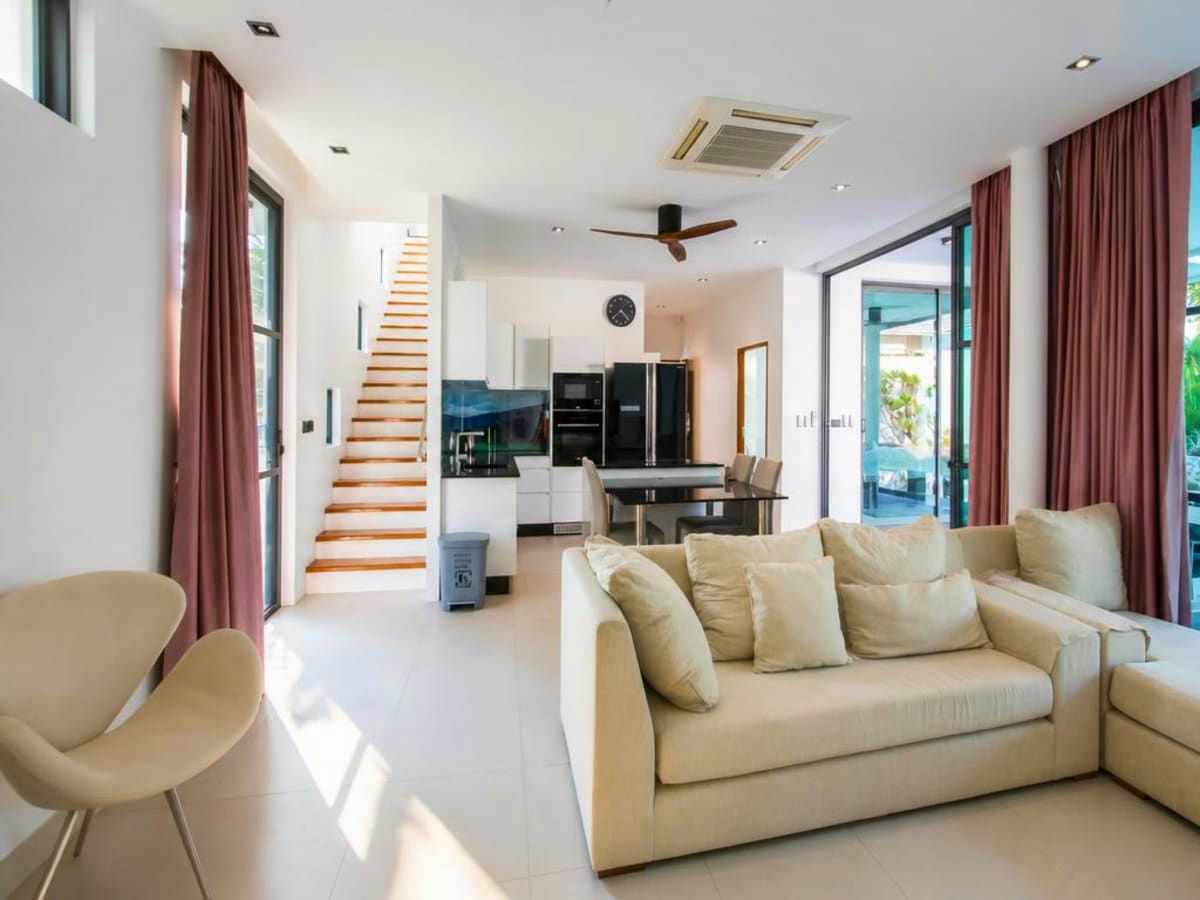 Modern Resort Style 4-Bedroom Pool Villa for Rent at La Lua Hua Hin