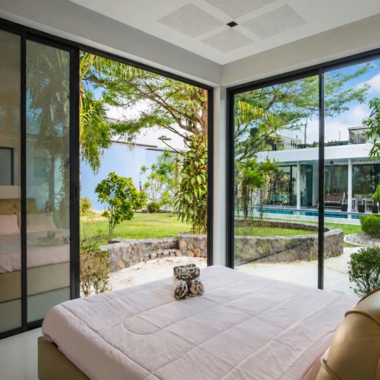 Modern Resort Style 4-Bedroom Pool Villa for Rent at La Lua Hua Hin