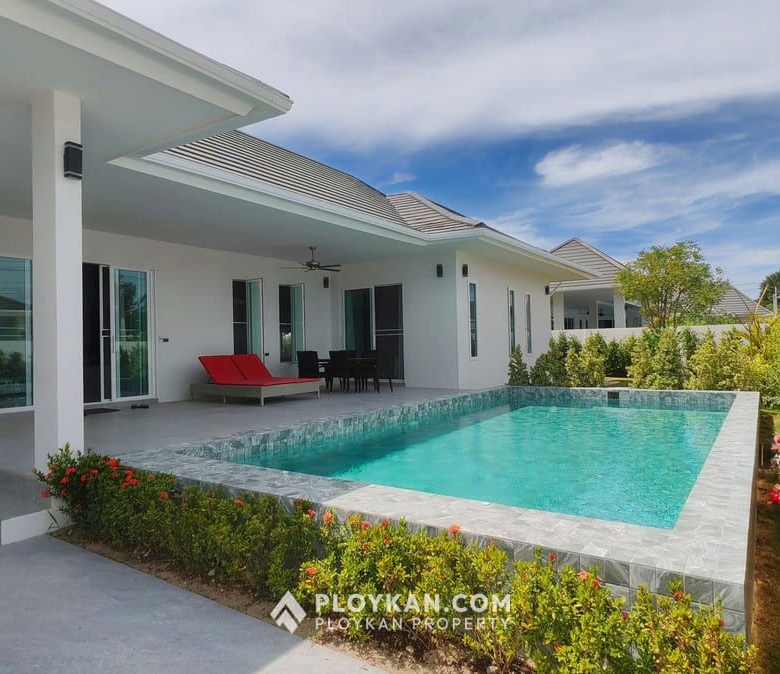 Modern Pet Friendly Pool Villa for Rent in Coco Hua Hin, Soi 88