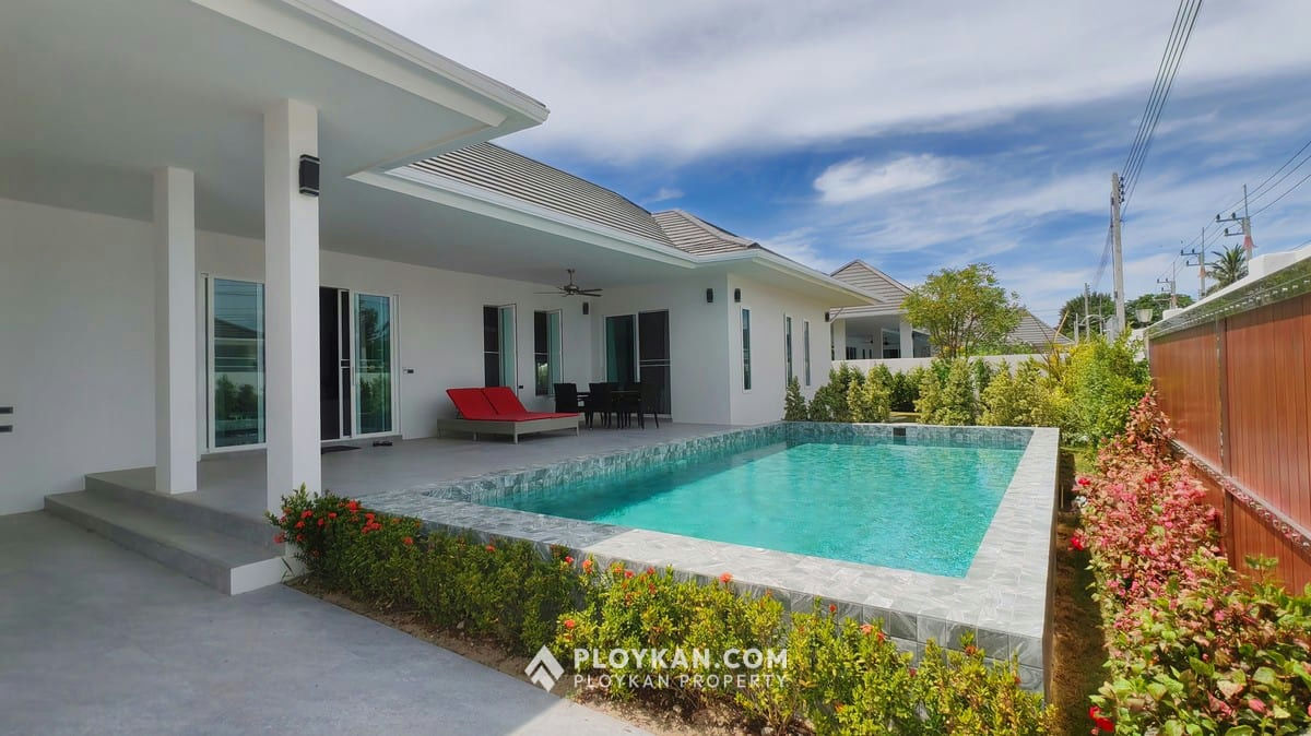 Modern Pet Friendly Pool Villa for Rent in Coco Hua Hin, Soi 88