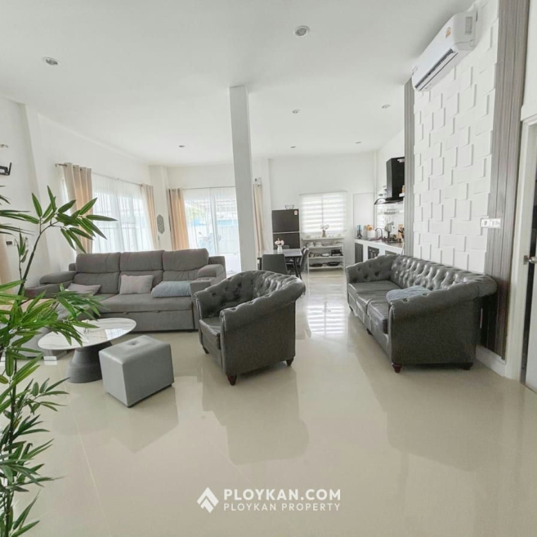 Modern Single House with Private Pool for Rent in MonMai Hua Hin