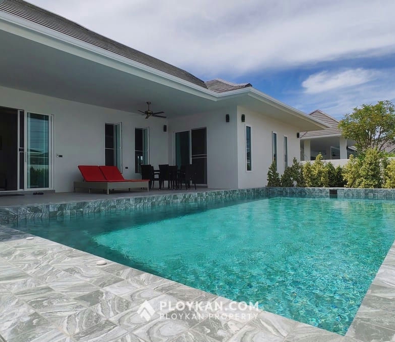 Modern Pet Friendly Pool Villa for Rent in Coco Hua Hin, Soi 88