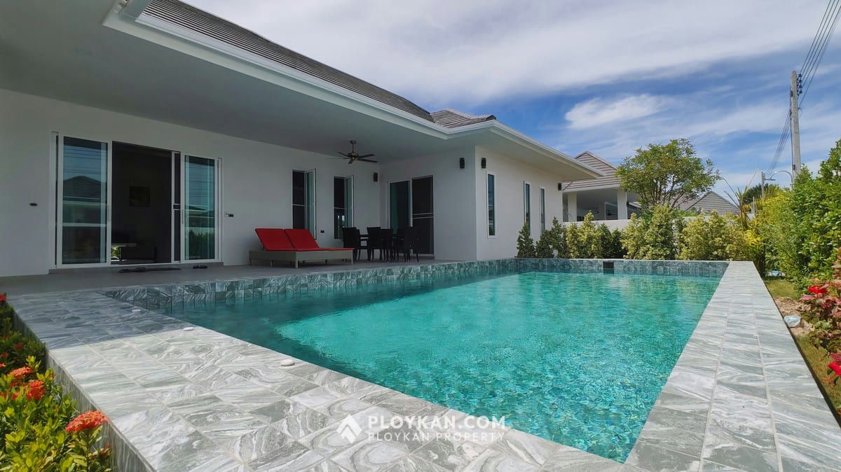 Modern Pet Friendly Pool Villa for Rent in Coco Hua Hin, Soi 88