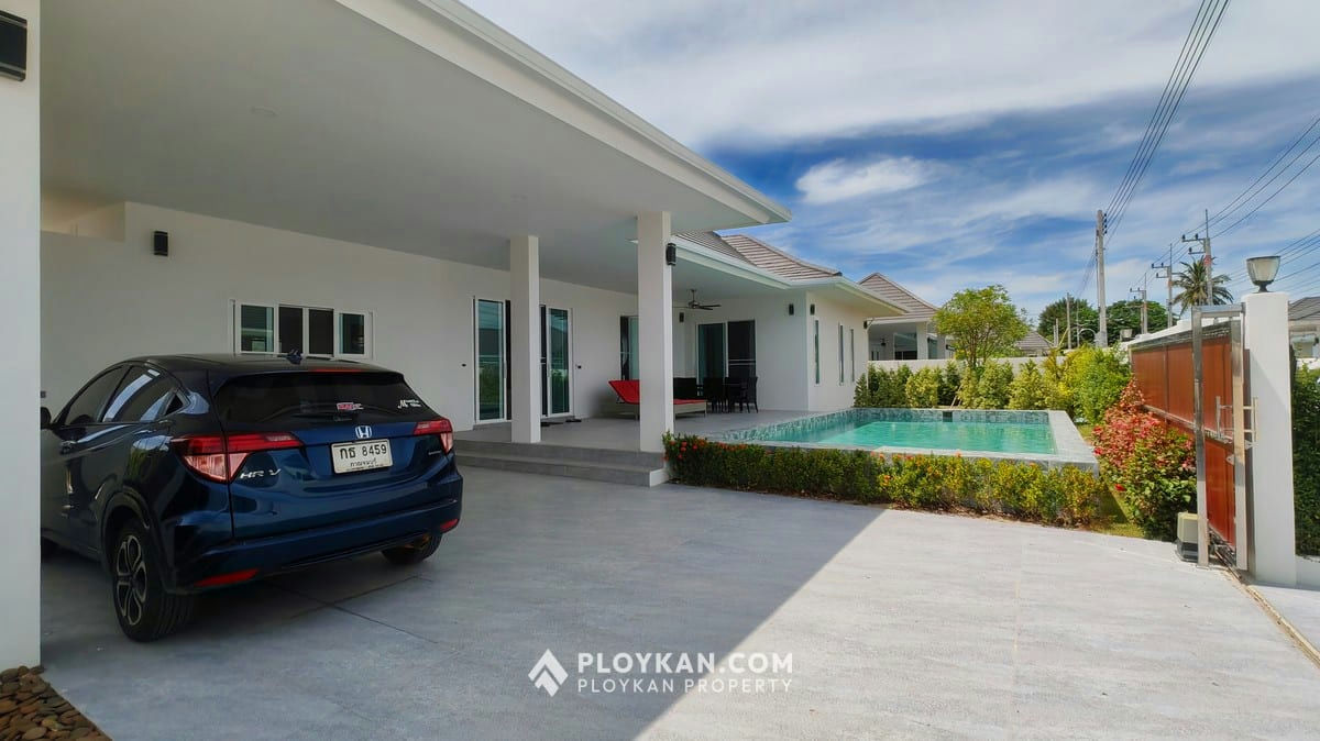 Modern Pet Friendly Pool Villa for Rent in Coco Hua Hin, Soi 88