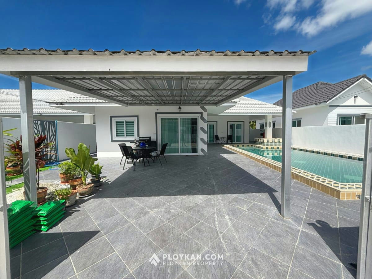 Modern Single House with Private Pool for Rent in MonMai Hua Hin