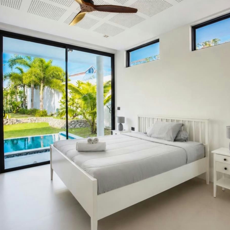 Modern Resort Style 4-Bedroom Pool Villa for Rent at La Lua Hua Hin