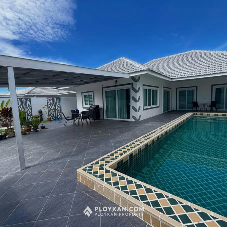 Modern Single House with Private Pool for Rent in MonMai Hua Hin