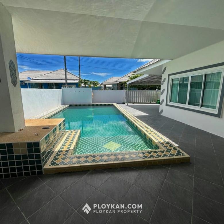 Modern Single House with Private Pool for Rent in MonMai Hua Hin