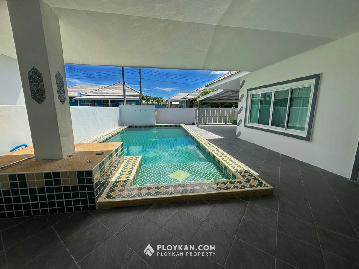 Modern Single House with Private Pool for Rent in MonMai Hua Hin