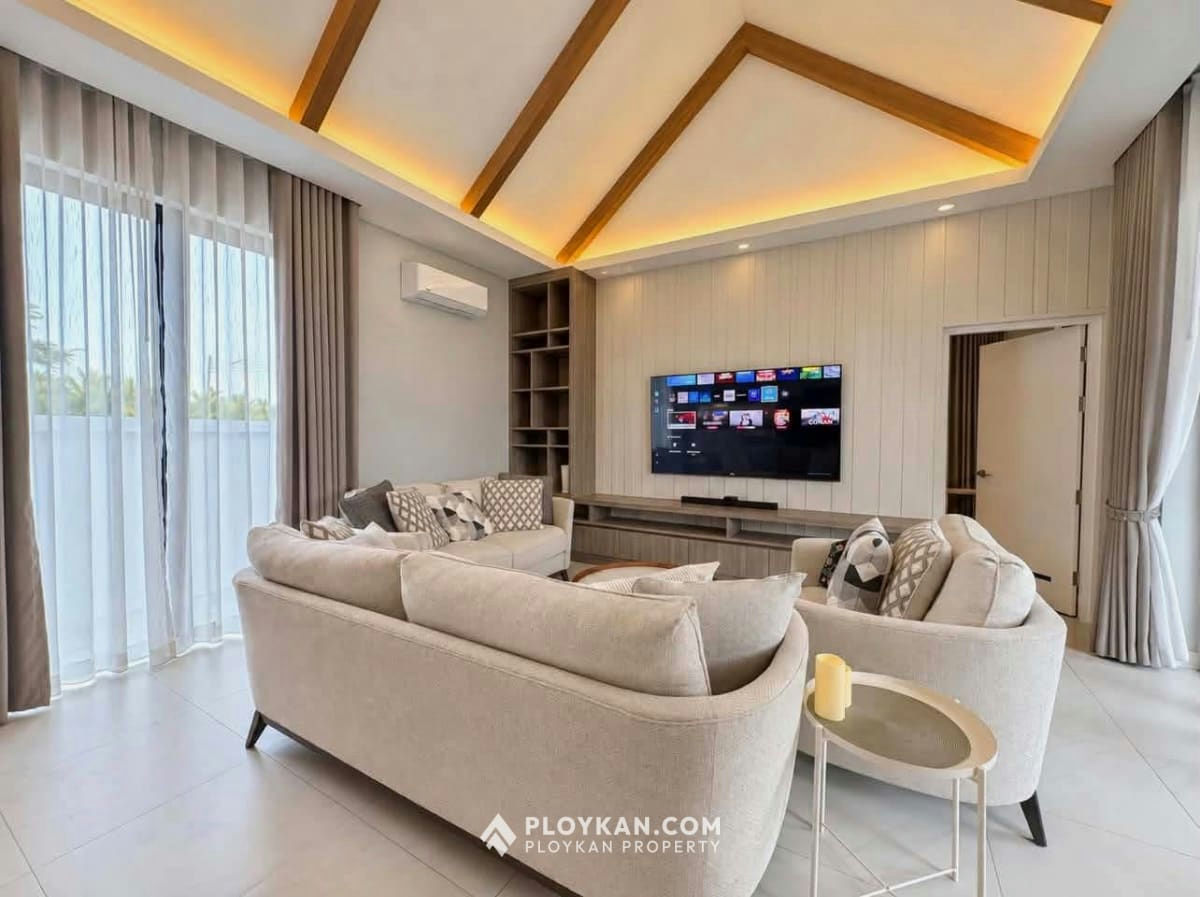 Luxury Nordic-Style Garden Villa for Rent in Hua Hin Soi 112