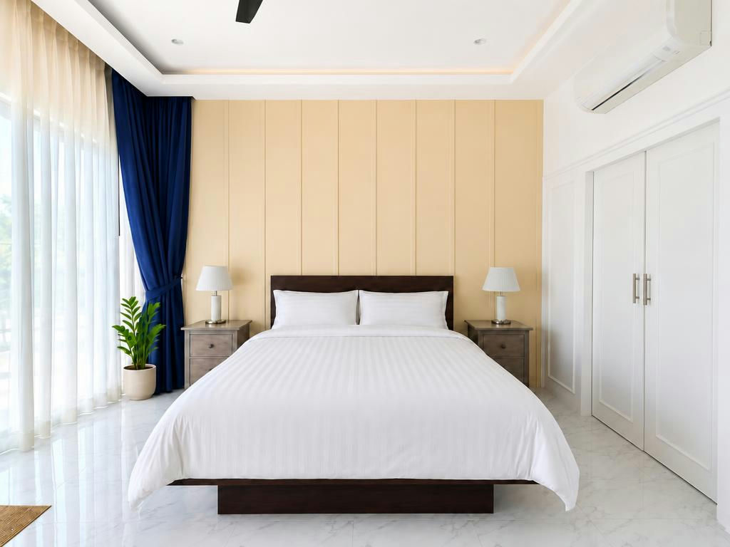 Pet-Friendly Corner Pool Villa for Rent with Large Private Garden