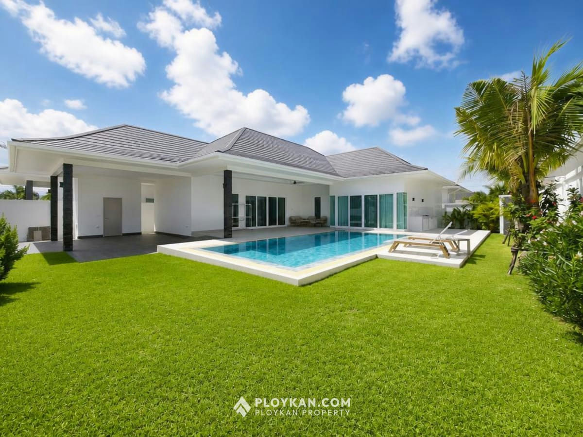 Exclusive Modern 3 Bedroom Pool Villa for Sale in Aria 3, Hua Hin