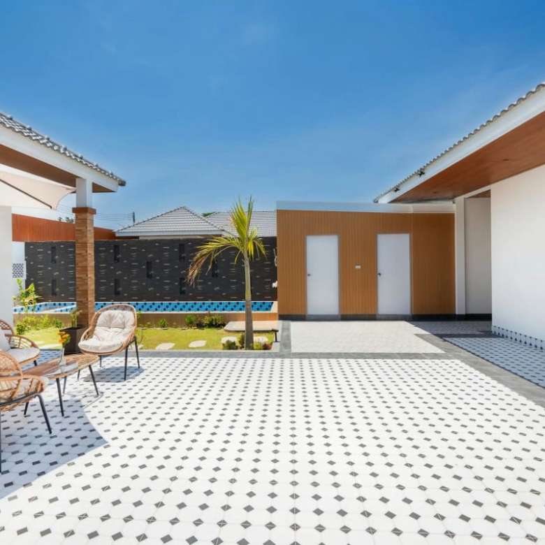 3 Bedroom Pool Villa for Rent in Hua Hin, Mon Mai Area, Hin Lek Fai