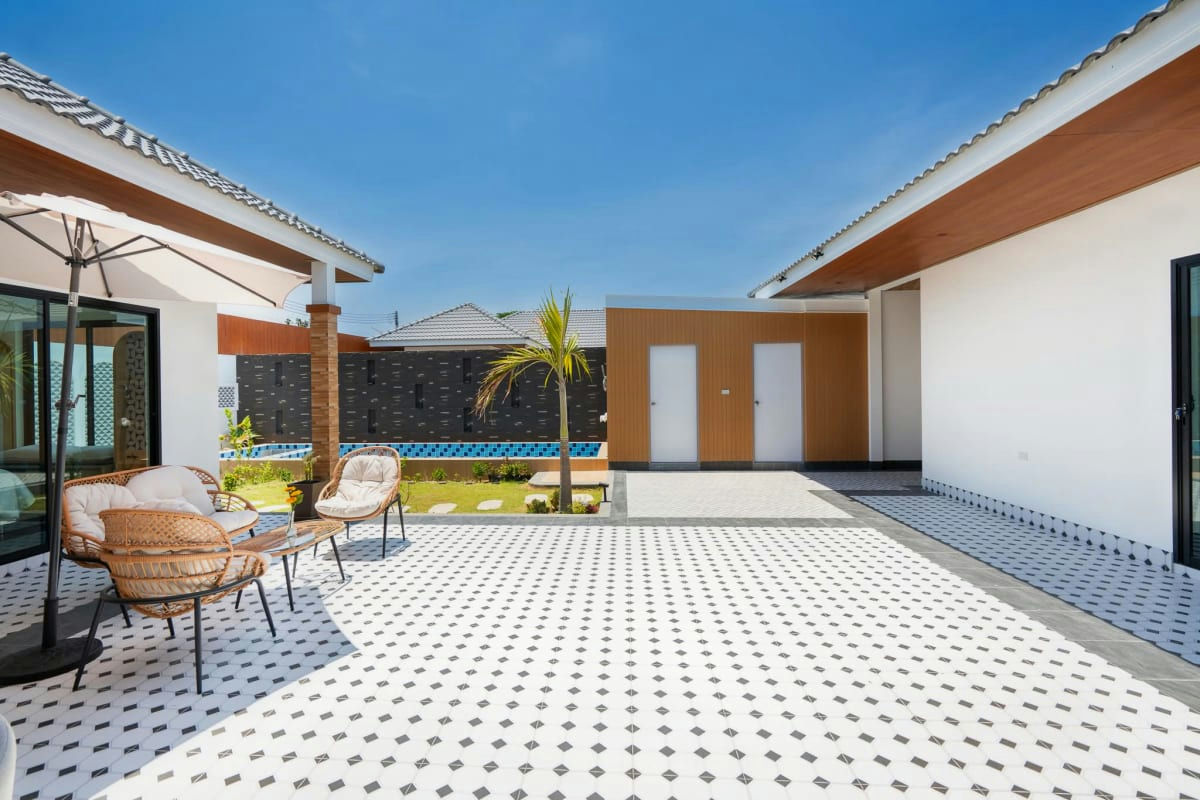 3 Bedroom Pool Villa for Rent in Hua Hin, Mon Mai Area, Hin Lek Fai