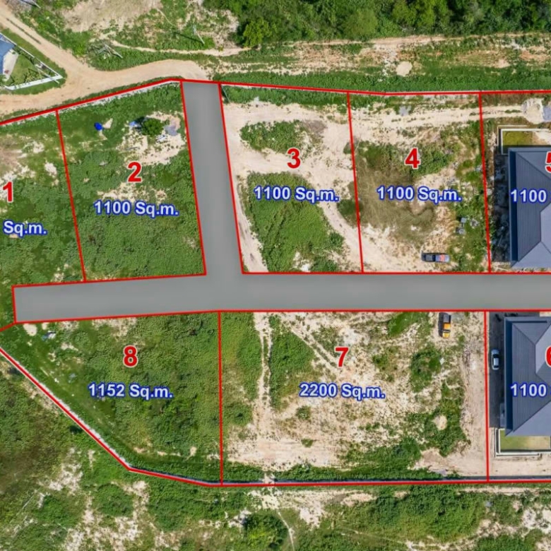 Prime Plots Near BluPort Hua Hin for Sale!
