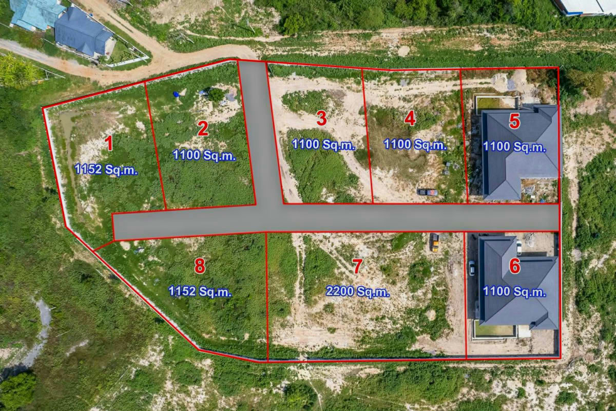 Prime Plots Near BluPort Hua Hin for Sale!