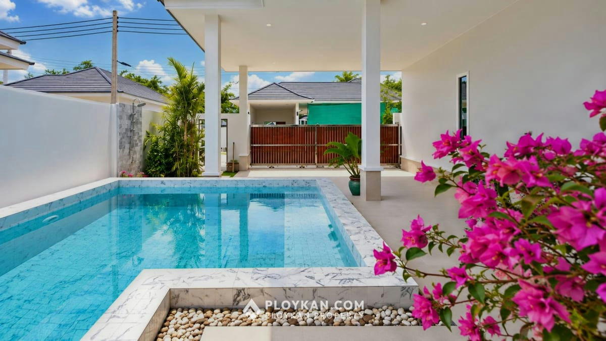 Brand New Modern Pool Villa with Mountain Views in Soi 88, Hua Hin