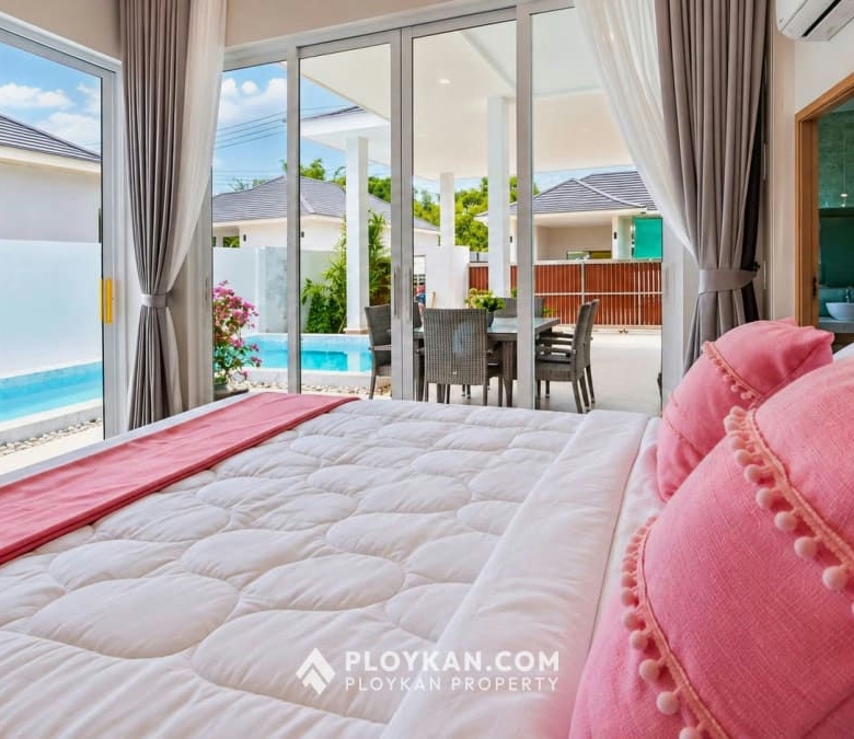 Brand New Modern Pool Villa with Mountain Views in Soi 88, Hua Hin