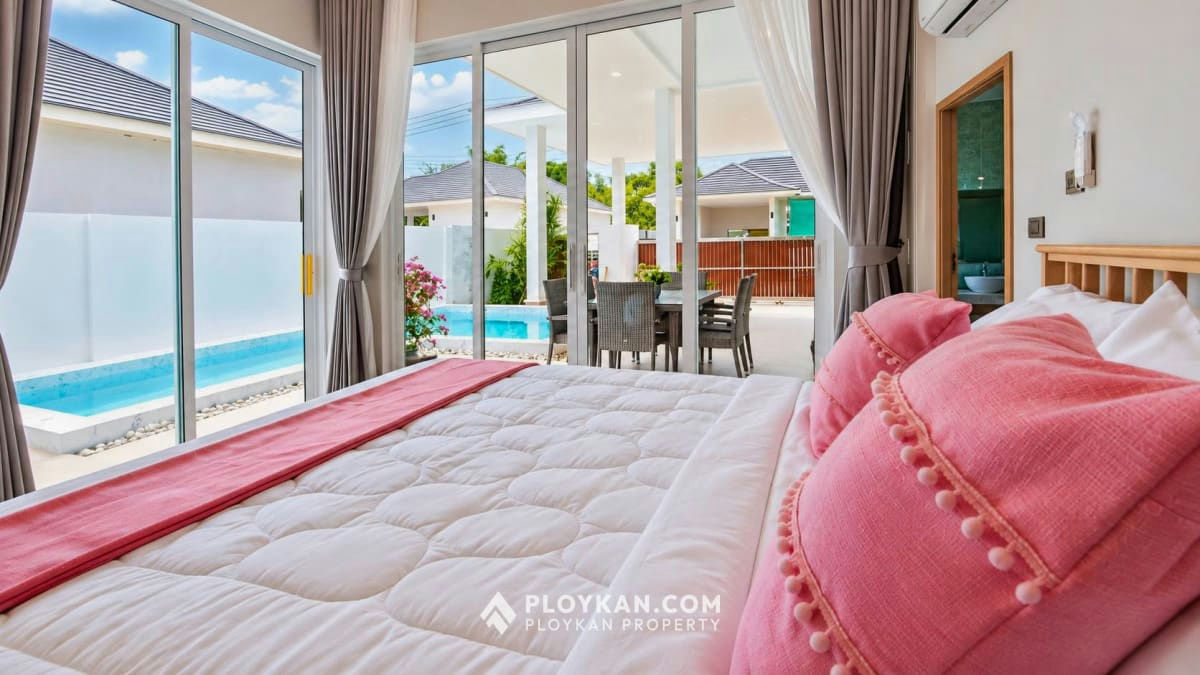 Brand New Modern Pool Villa with Mountain Views in Soi 88, Hua Hin