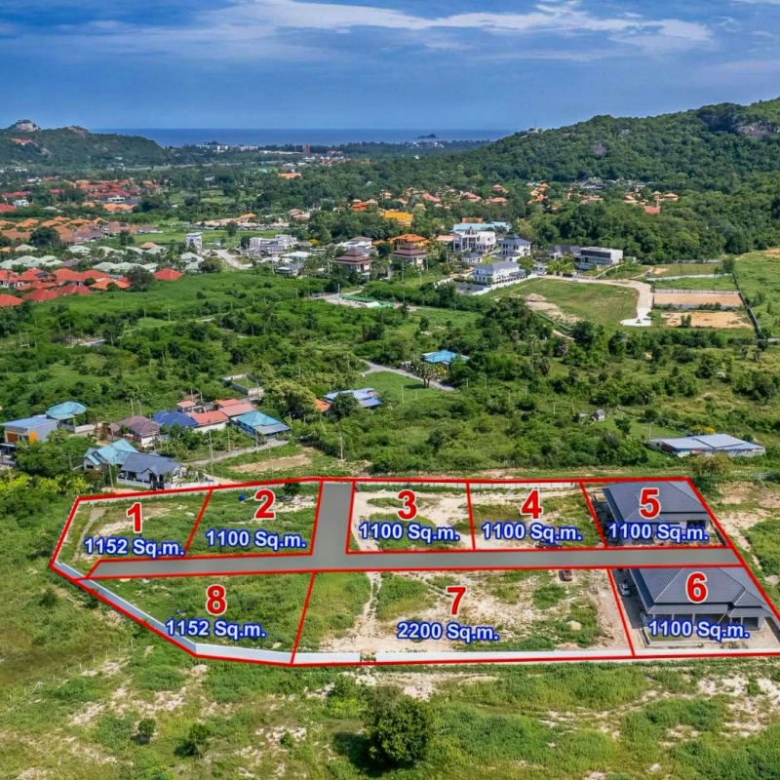 Prime Plots Near BluPort Hua Hin for Sale!