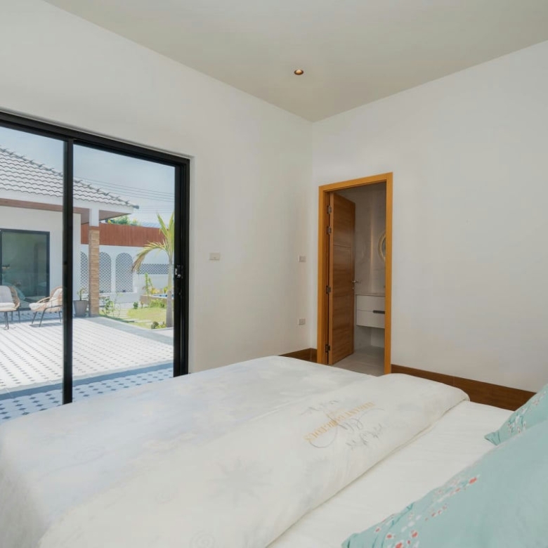 3 Bedroom Pool Villa for Rent in Hua Hin, Mon Mai Area, Hin Lek Fai