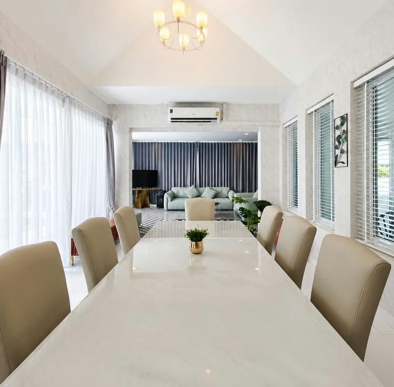 Spacious 4-Bedroom Pool Villa for Rent