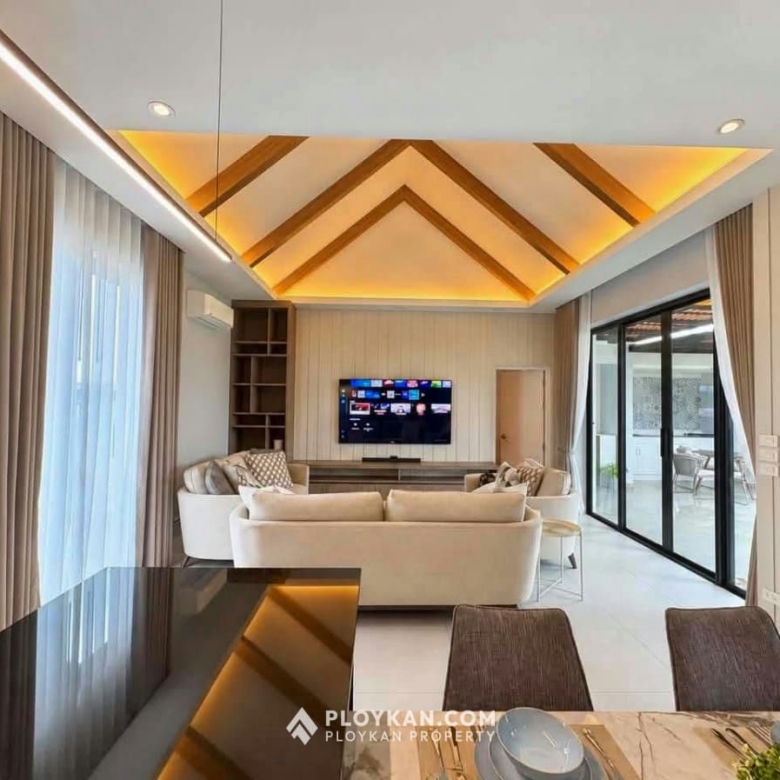 Luxury Nordic-Style Garden Villa for Rent in Hua Hin Soi 112