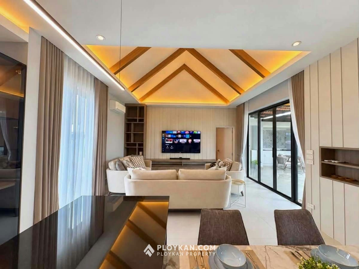 Luxury Nordic-Style Garden Villa for Rent in Hua Hin Soi 112