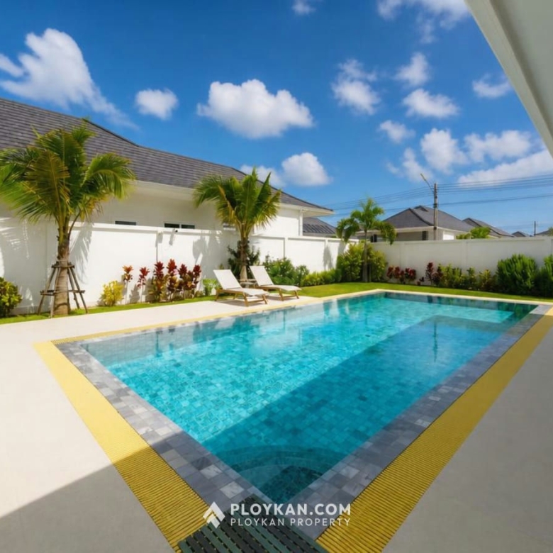 Exclusive Modern 3 Bedroom Pool Villa for Sale in Aria 3, Hua Hin