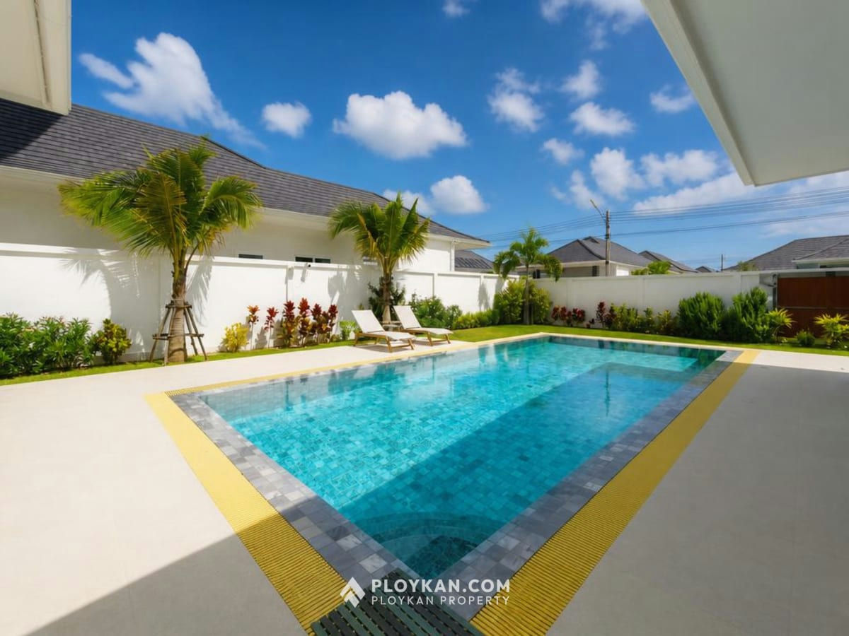 Exclusive Modern 3 Bedroom Pool Villa for Sale in Aria 3, Hua Hin