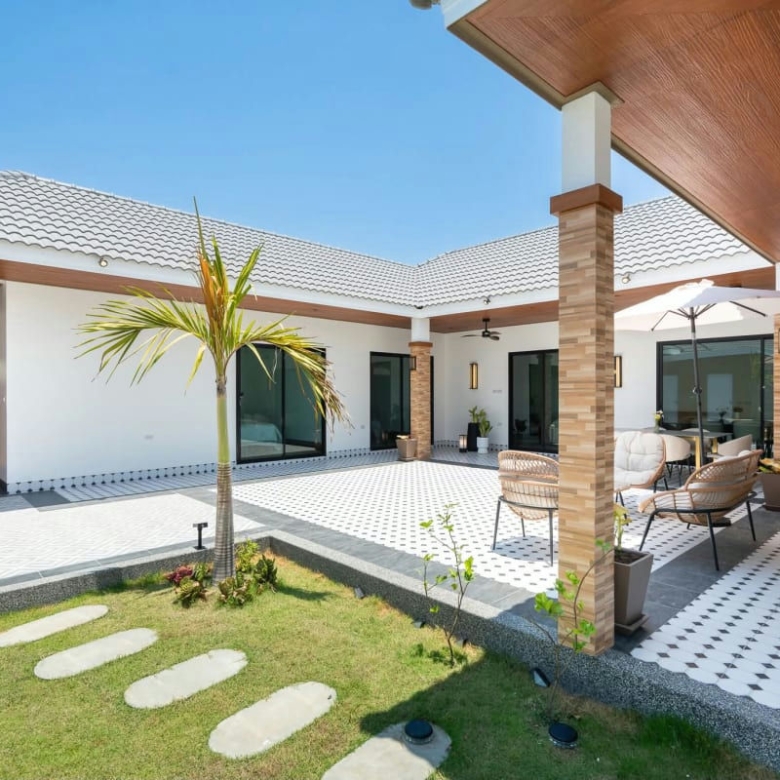 3 Bedroom Pool Villa for Rent in Hua Hin, Mon Mai Area, Hin Lek Fai