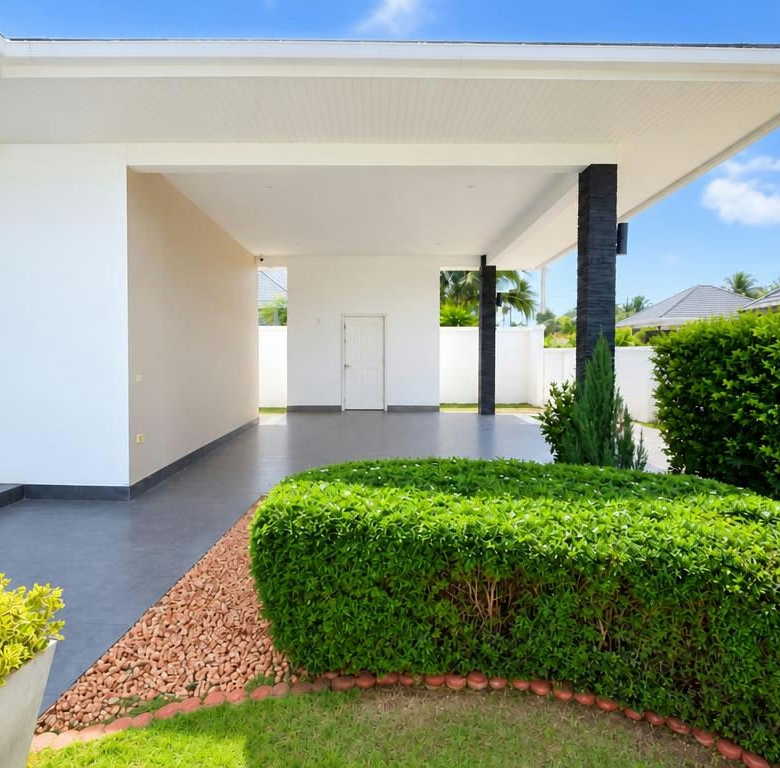 Pet-Friendly Corner Pool Villa for Rent with Large Private Garden