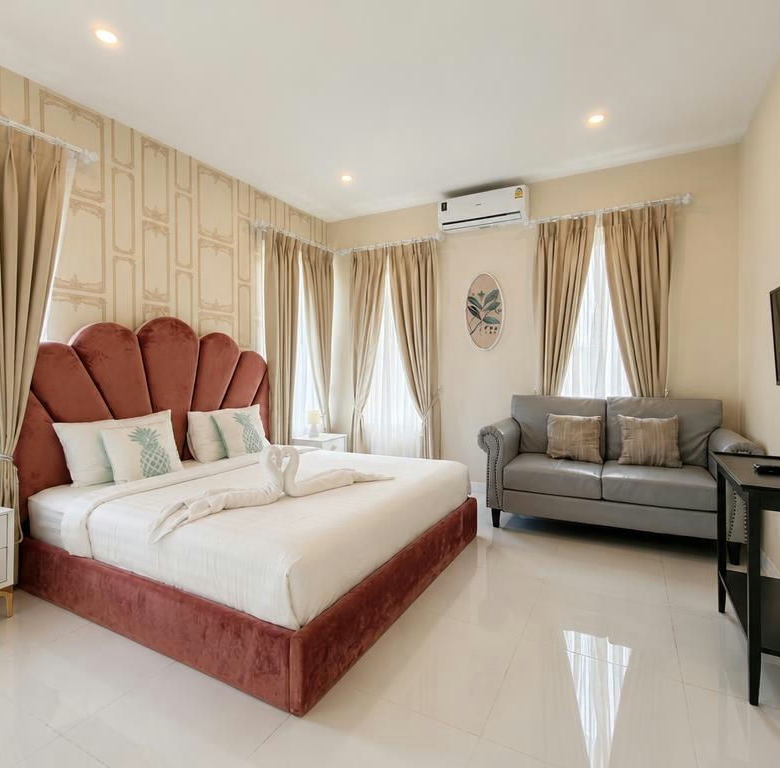 Spacious 4-Bedroom Pool Villa for Rent