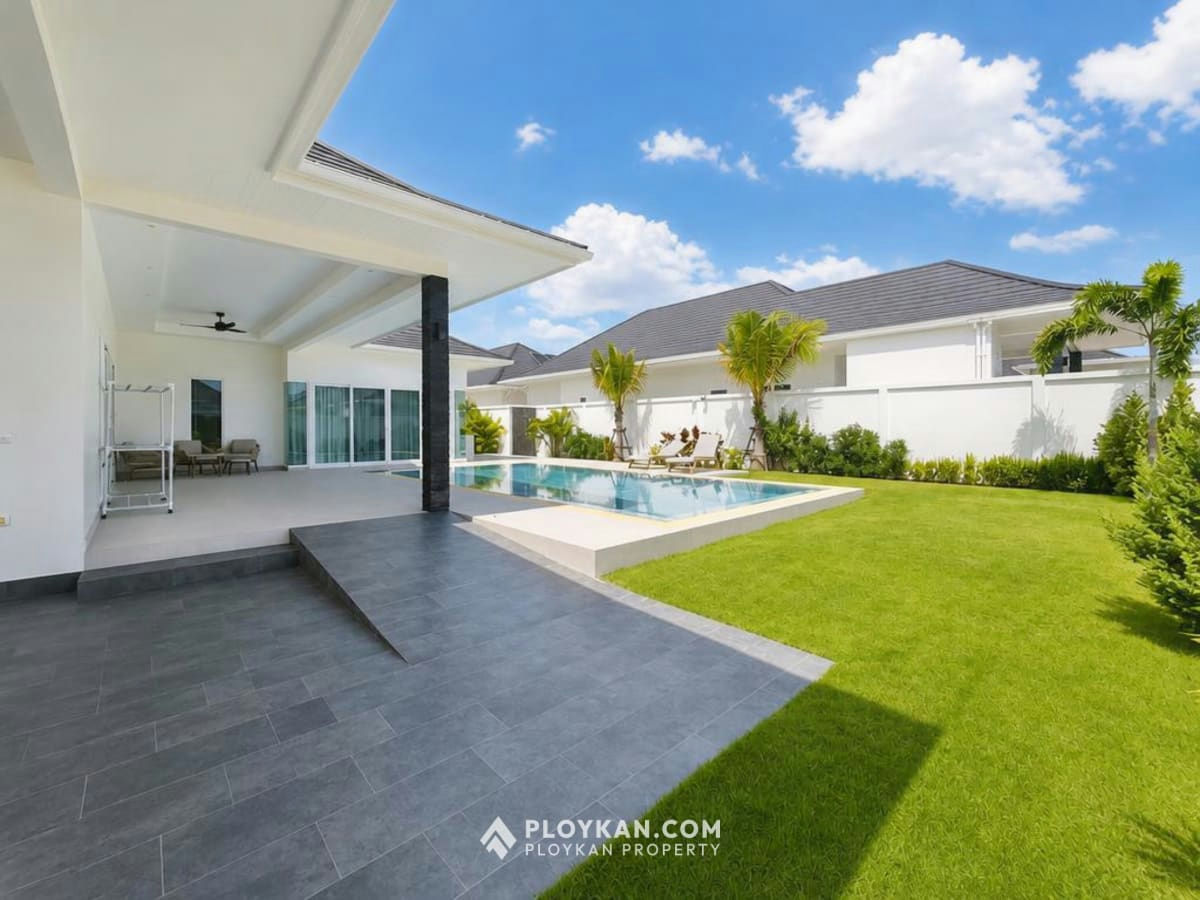 Exclusive Modern 3 Bedroom Pool Villa for Sale in Aria 3, Hua Hin